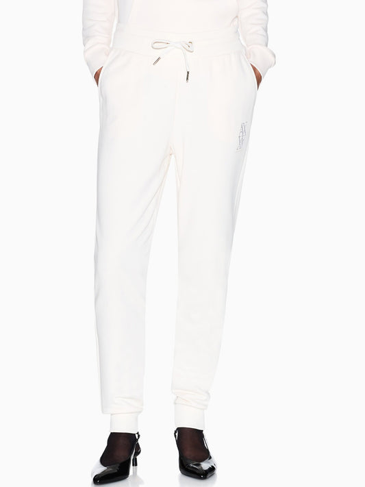 Armani Exchange Pantalone Tuta Donna Beige