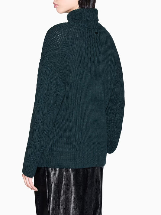 Pullover Donna Verde