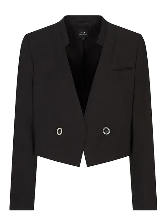Armani Exchange Blazer Donna Nero