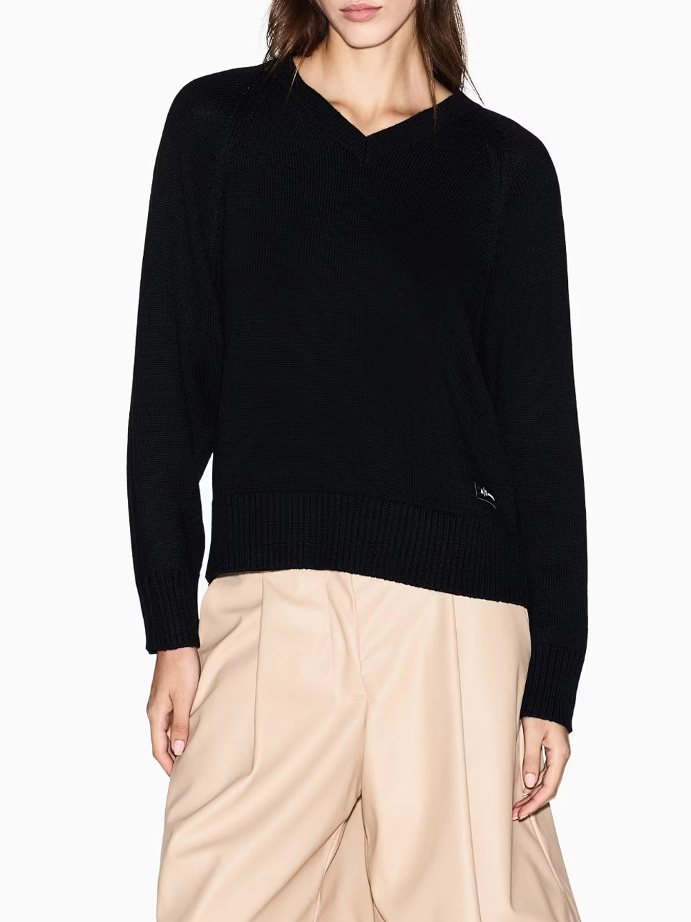 Armani Exchange Pullover Donna XW001335 Nero