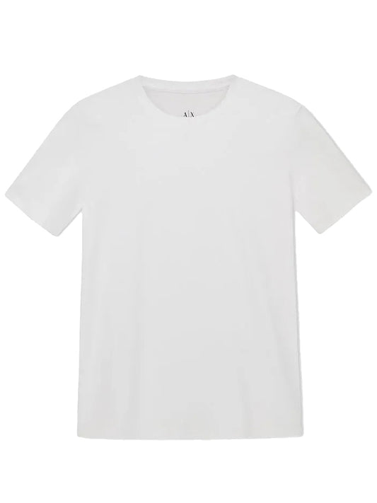 Armani Exchange T-shirt Donna Bianco ottico