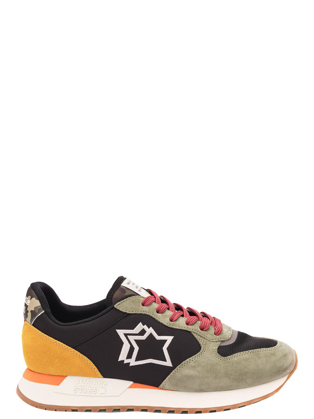 Atlantic Stars Sneakers Uomo Mennea Verde Militare