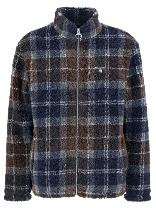 Giacca Uomo Tartan Fleece Beige