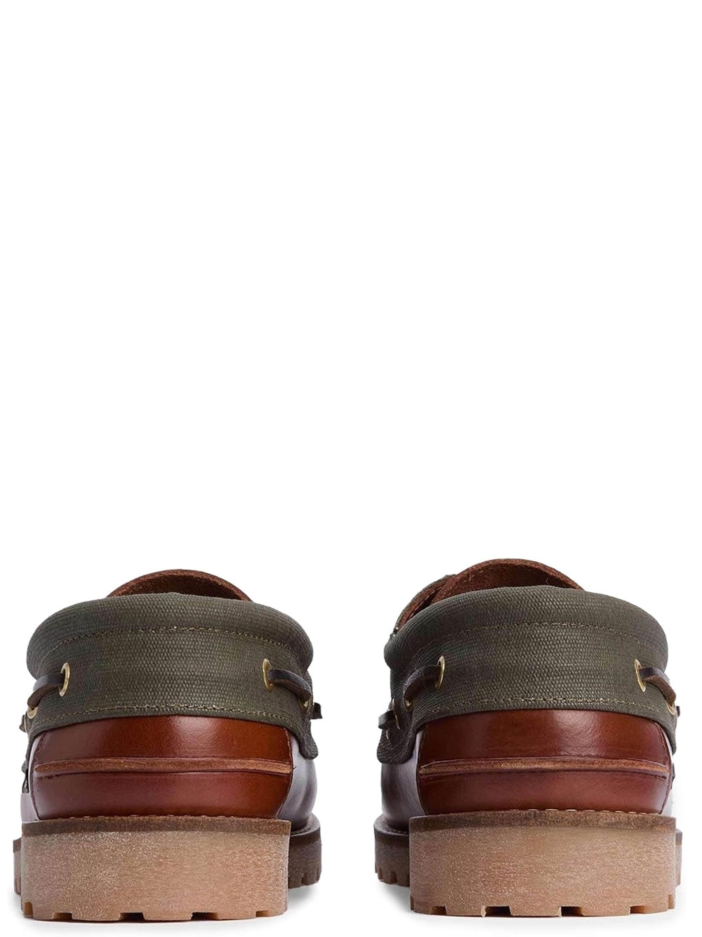 Barbour Sneakers Uomo Deck Marrone