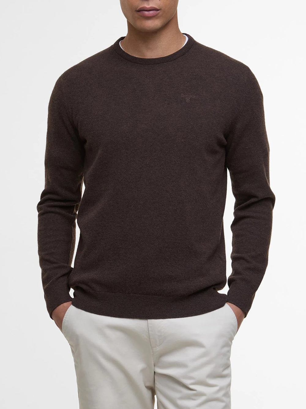 Barbour Pullover Uomo MKN0345 Marrone