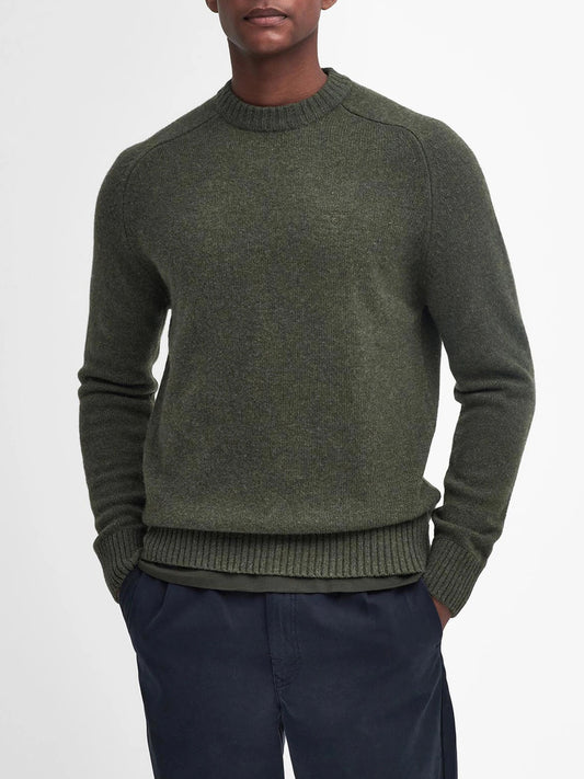 Barbour Pullover Uomo MKN1584 Verde