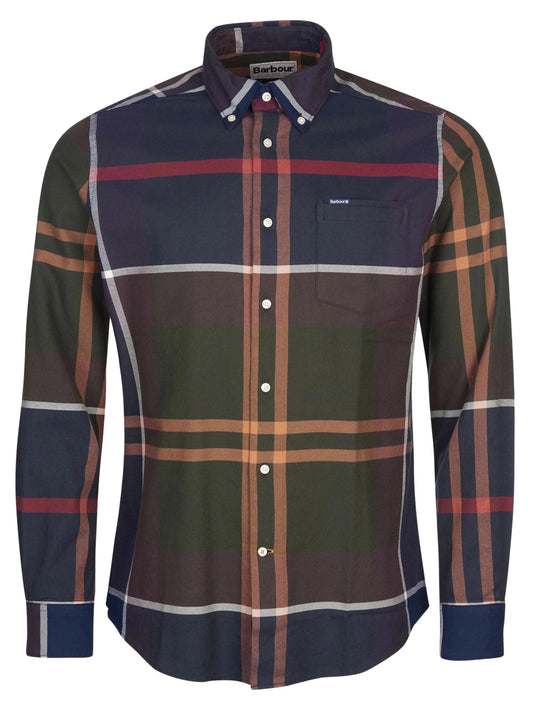 Camicia Casual Uomo Dunoon Verde