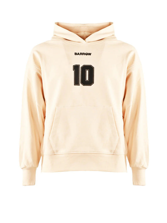 Felpa Cappuccio Uomo Beige