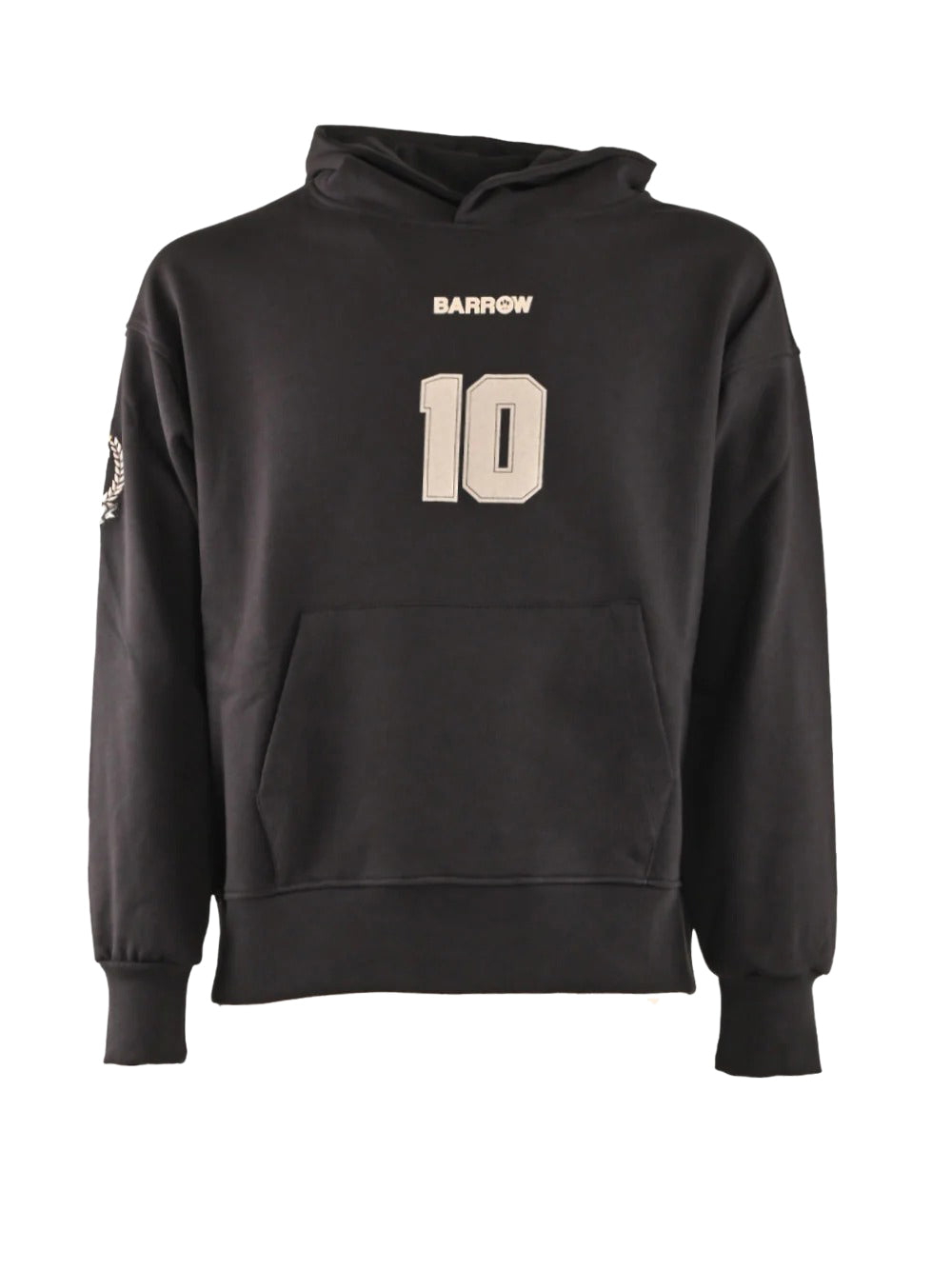 Felpa Cappuccio Uomo Nero