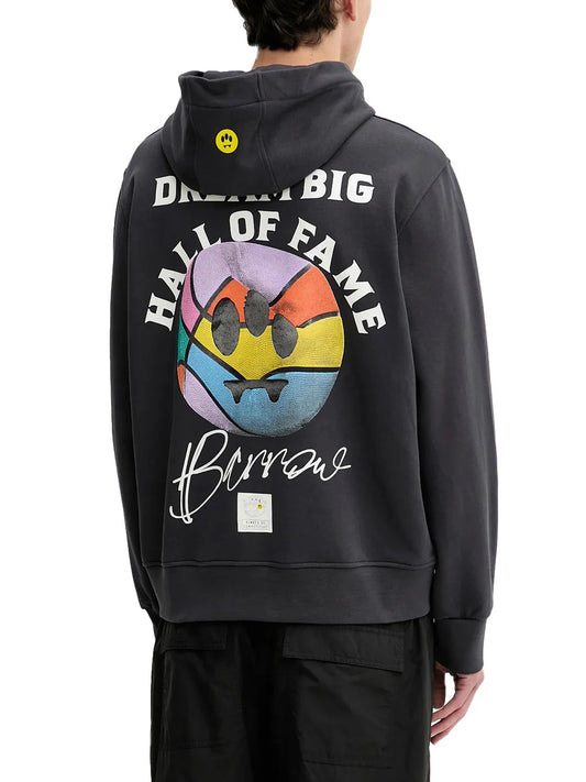 Felpa Cappuccio Uomo Nero