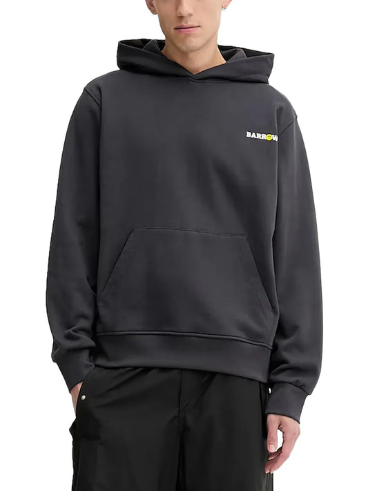 Felpa Cappuccio Uomo Nero