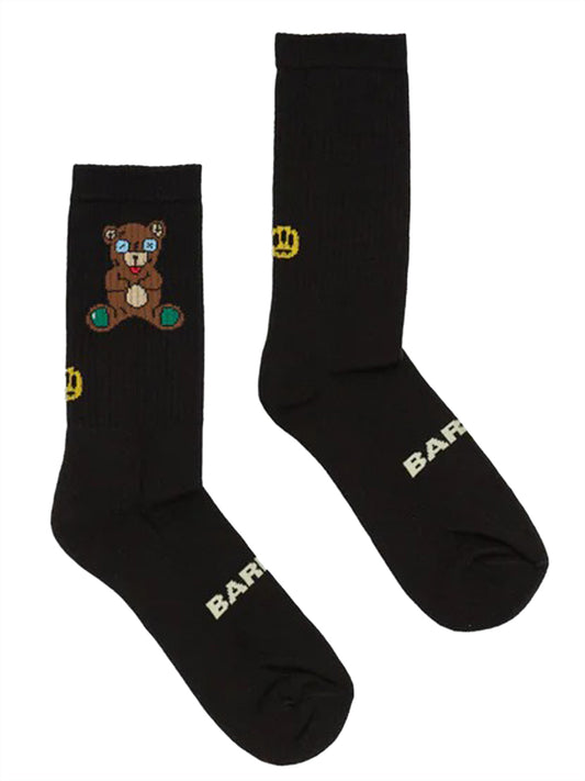 Barrow Calzini Uomo F5BWUASO057 Nero