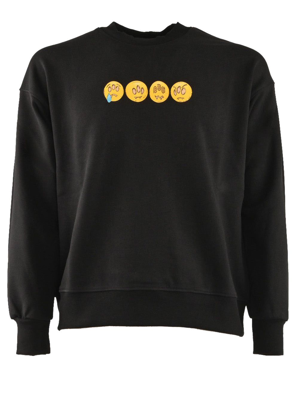 Barrow Felpa Girocollo Uomo Nero