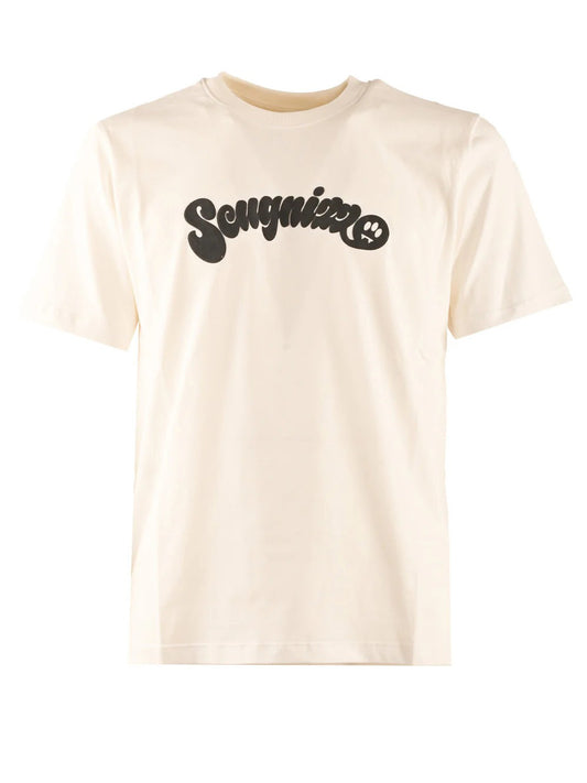 Barrow T-shirt Uomo F5BWUATH078 Bianco