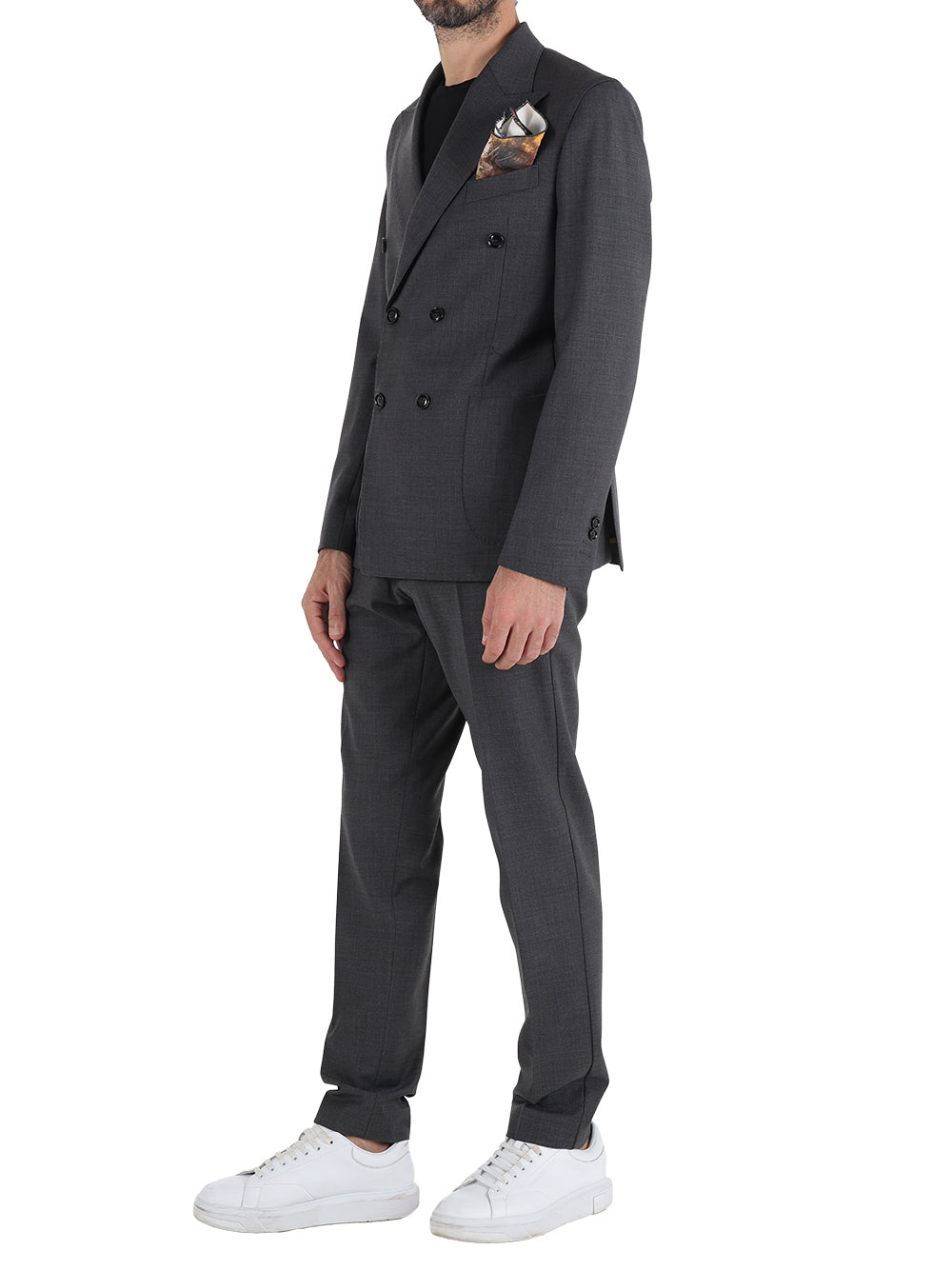 Bharnaba Abito Casual Uomo Antracite