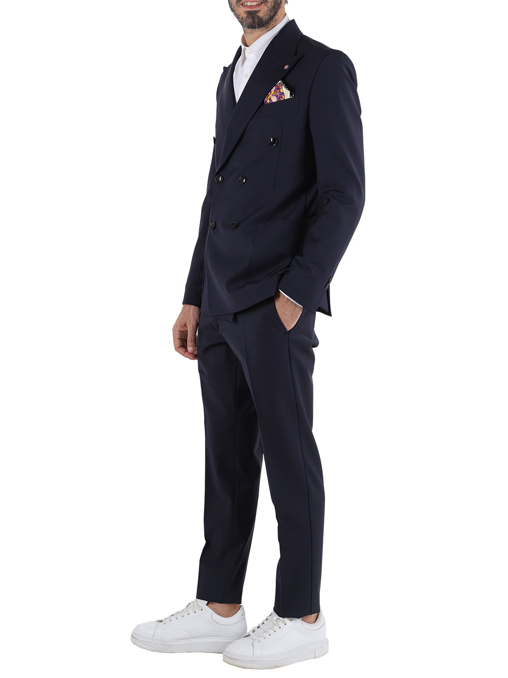 Bharnaba Abito Casual Uomo Blu