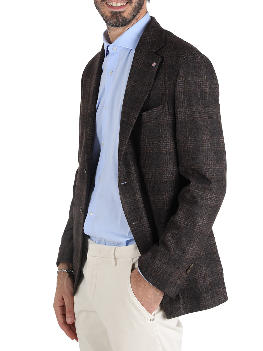 Bharnaba Giacca Uomo Moro