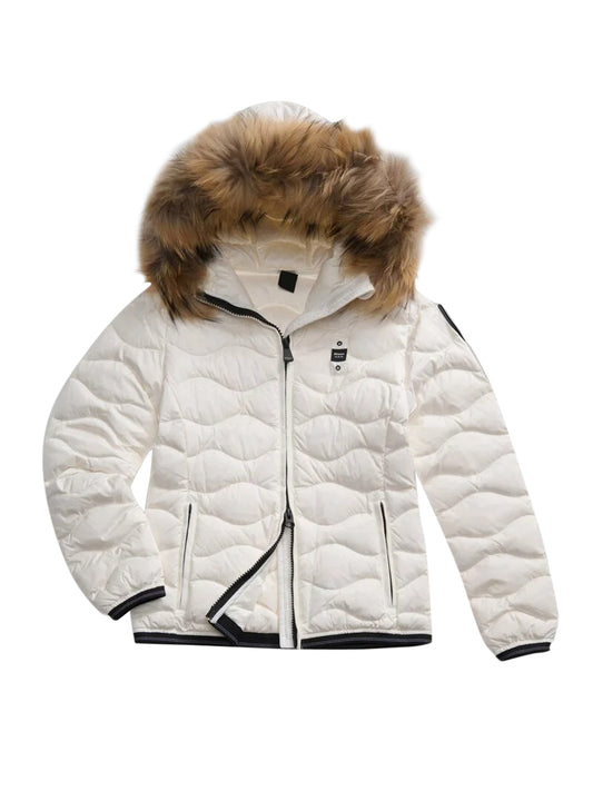 Blauer Giubbino Donna 25WBLDC03096006047 Bianco