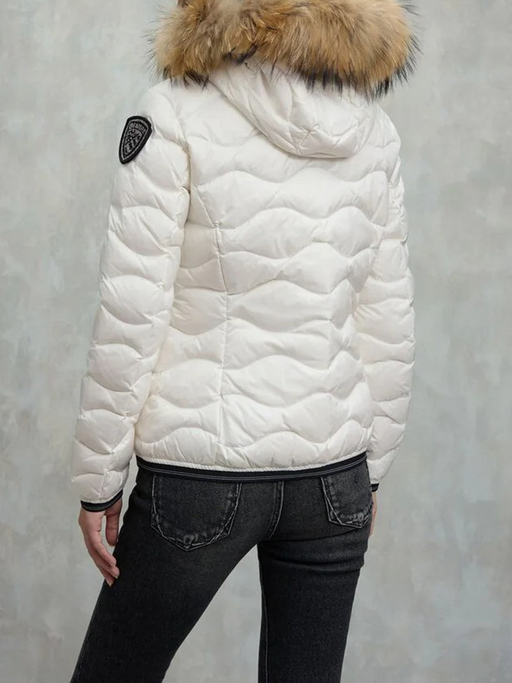 Blauer Giubbino Donna 25WBLDC03096006047 Bianco