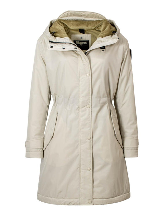 Blauer Impermeabile Donna Payne Beige