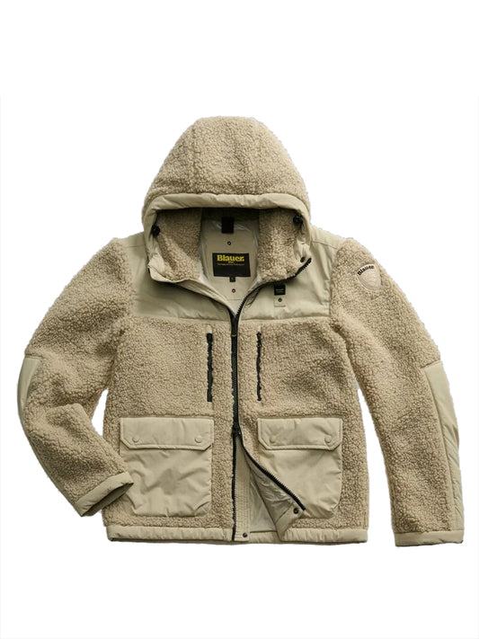 Blauer Giubbino Uomo Wilcock Beige