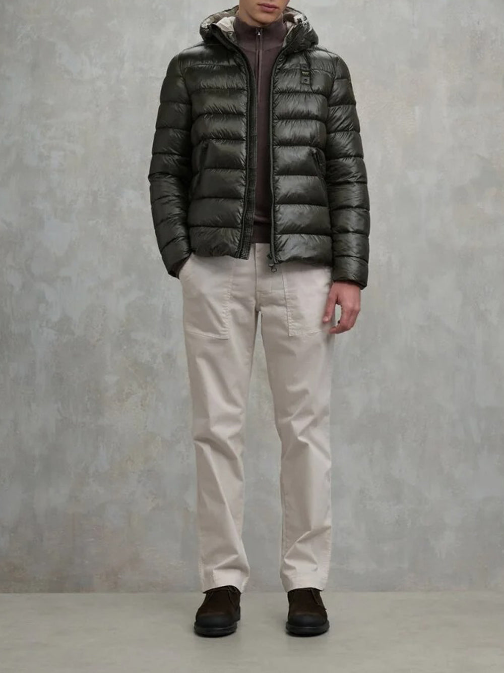 Blauer Giubbino Uomo 25WBLUC02079005958 A.CR_DES