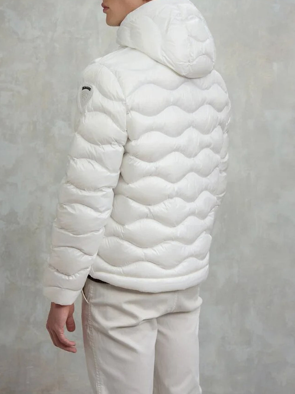 Blauer Giubbino Uomo 25WBLUC02080005958 Bianco