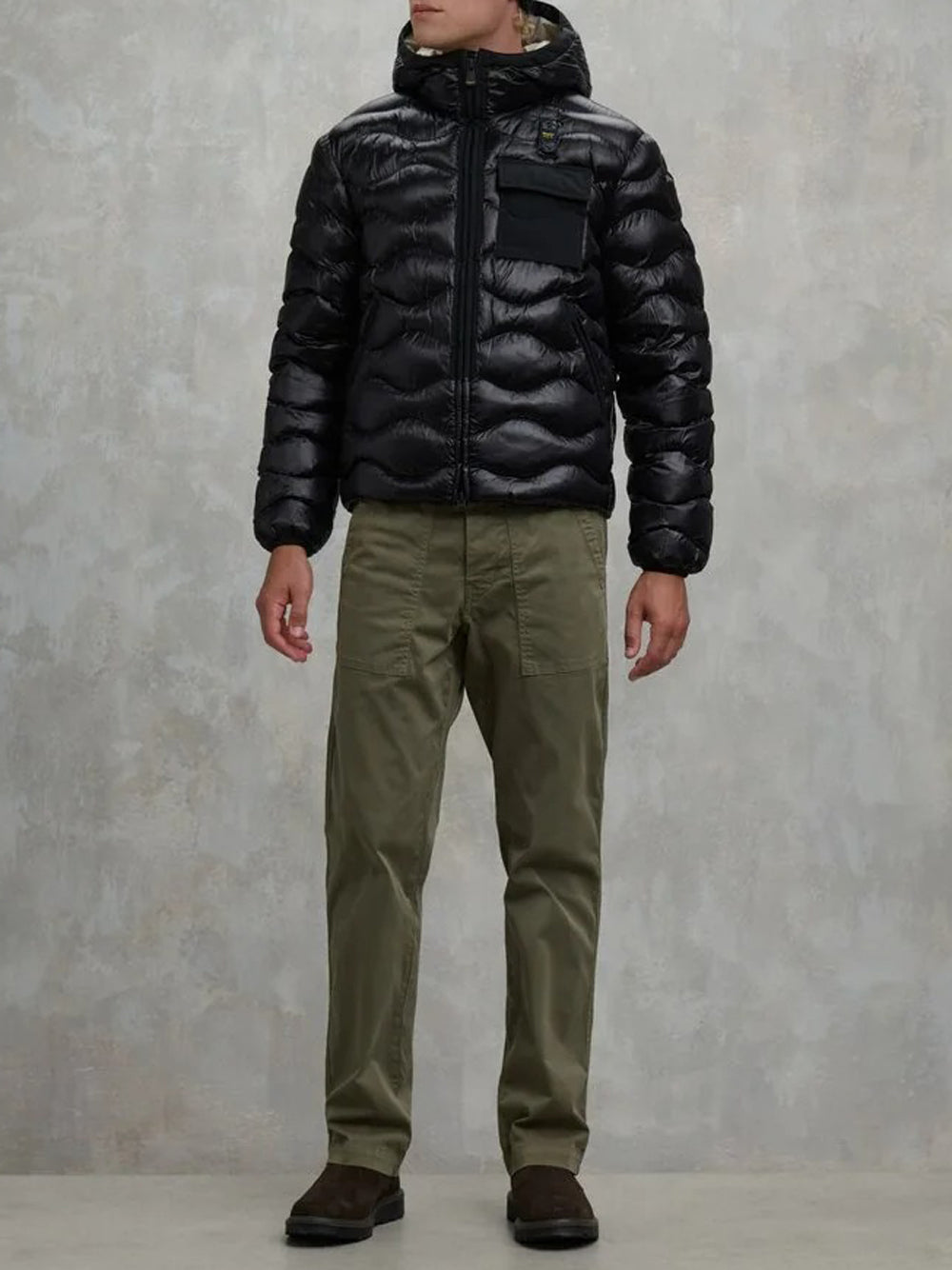 Blauer Giubbino Uomo 25WBLUC02080005958 Nero