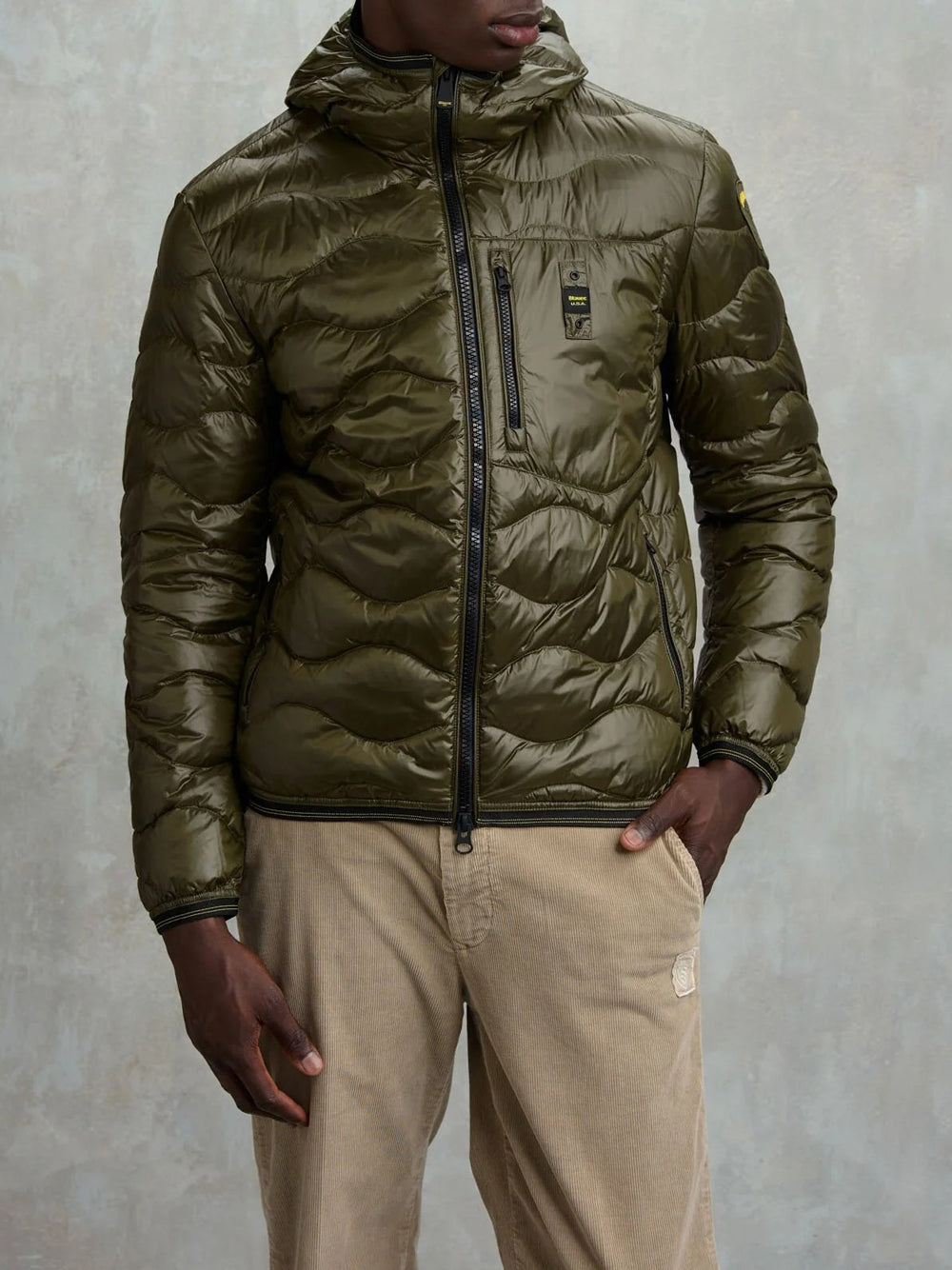 Blauer Giubbino Uomo Wave Nero