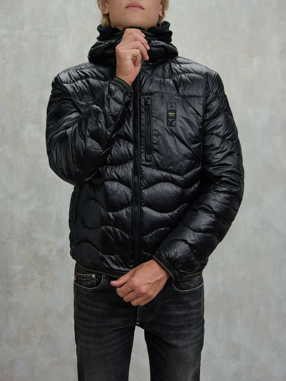 Blauer Giubbino Uomo 25WBLUC03074A06355 Nero