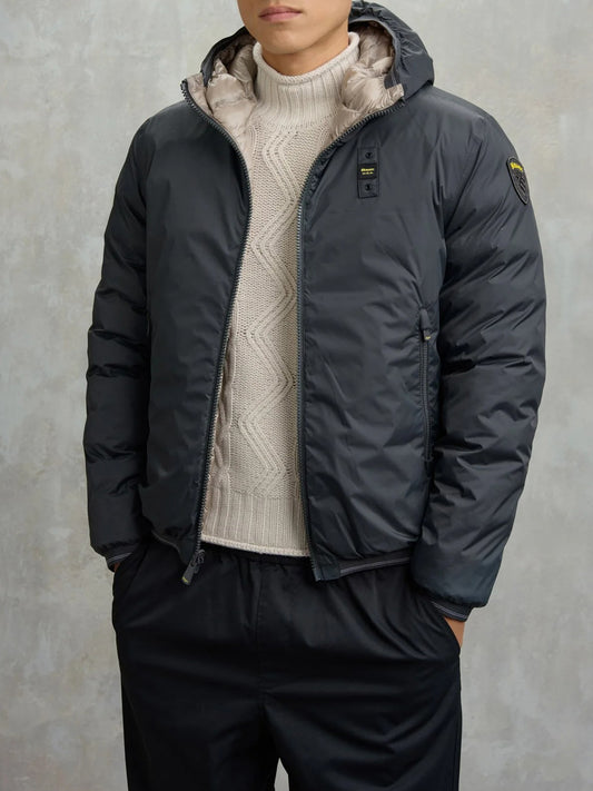 Blauer Giubbino Uomo Donald Grigio Antracite