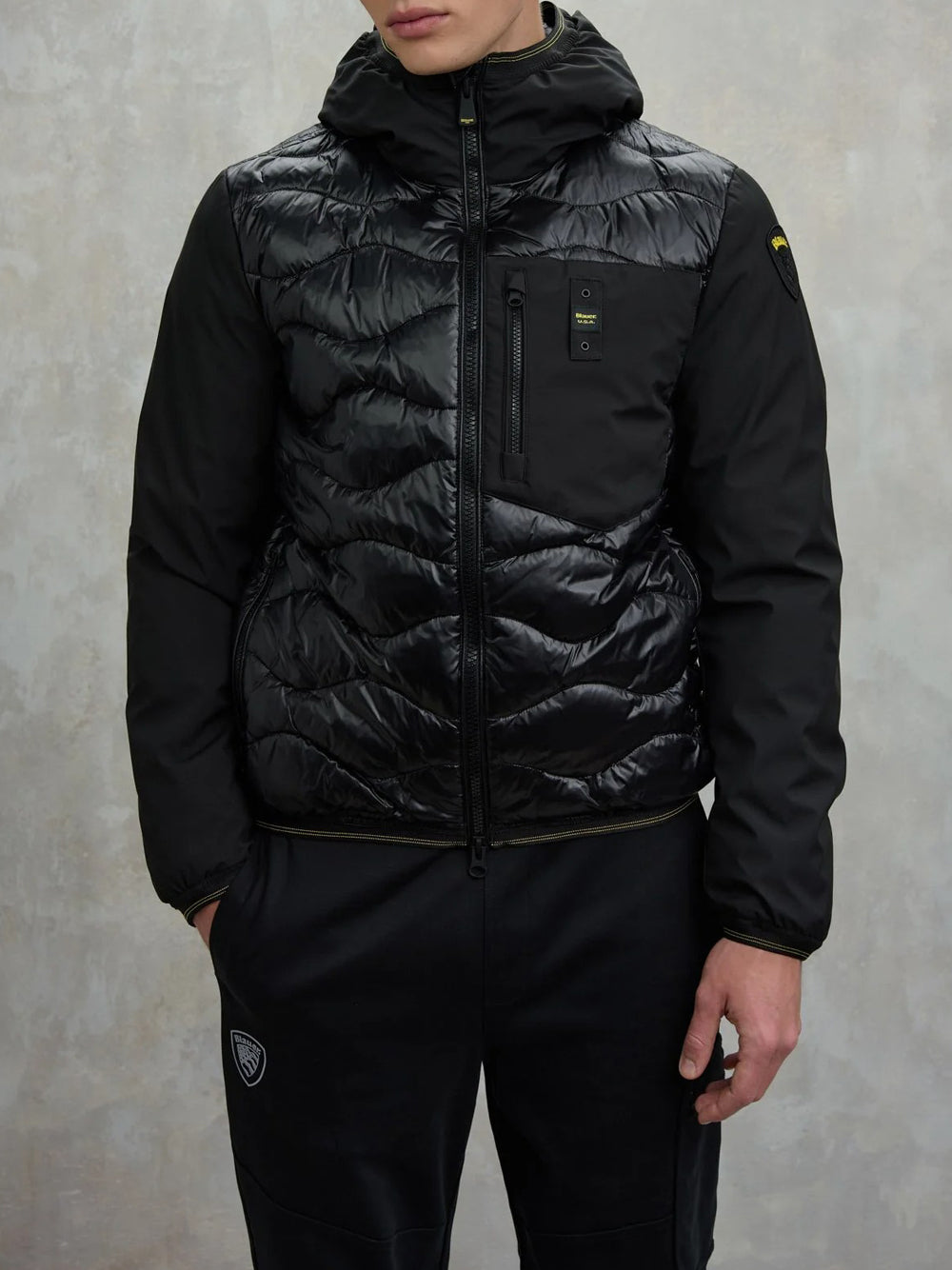 Blauer Giubbino Uomo 25WBLUC08078006355 Nero