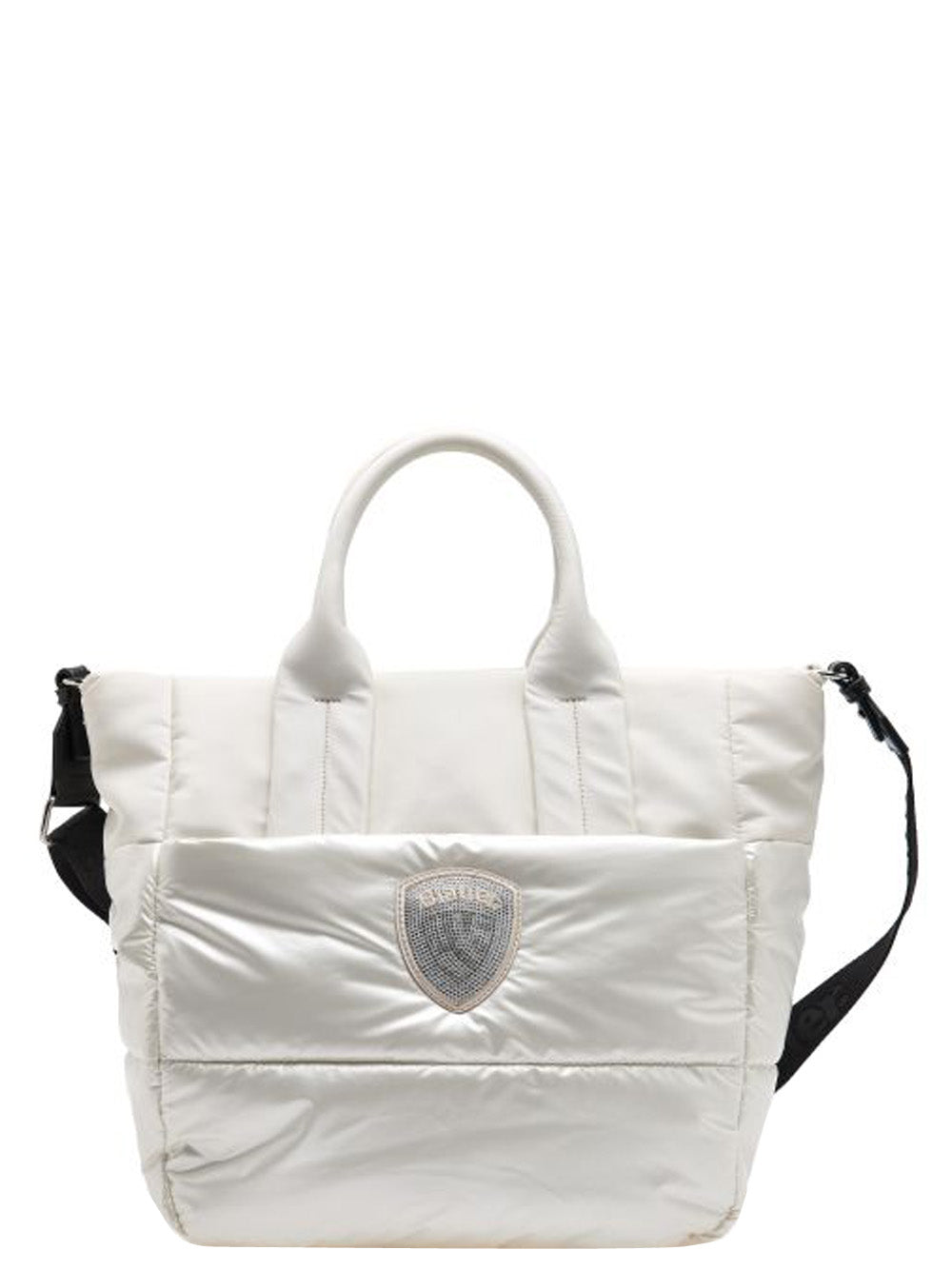 Blauer Borsa a Mano Donna F5QUARTXL01/PAD Bianco