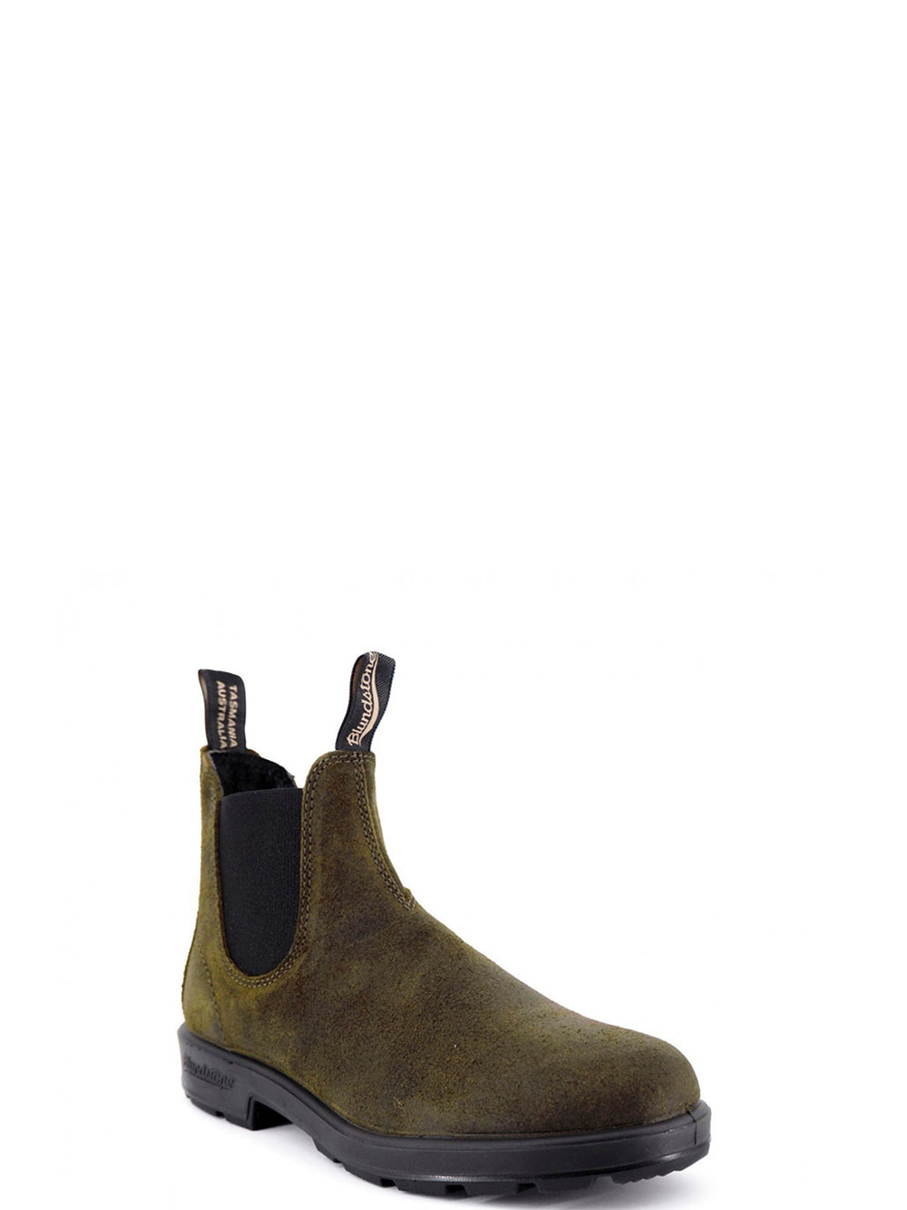 Stivaletti Uomo 1615 Dark Olive Suede Verde