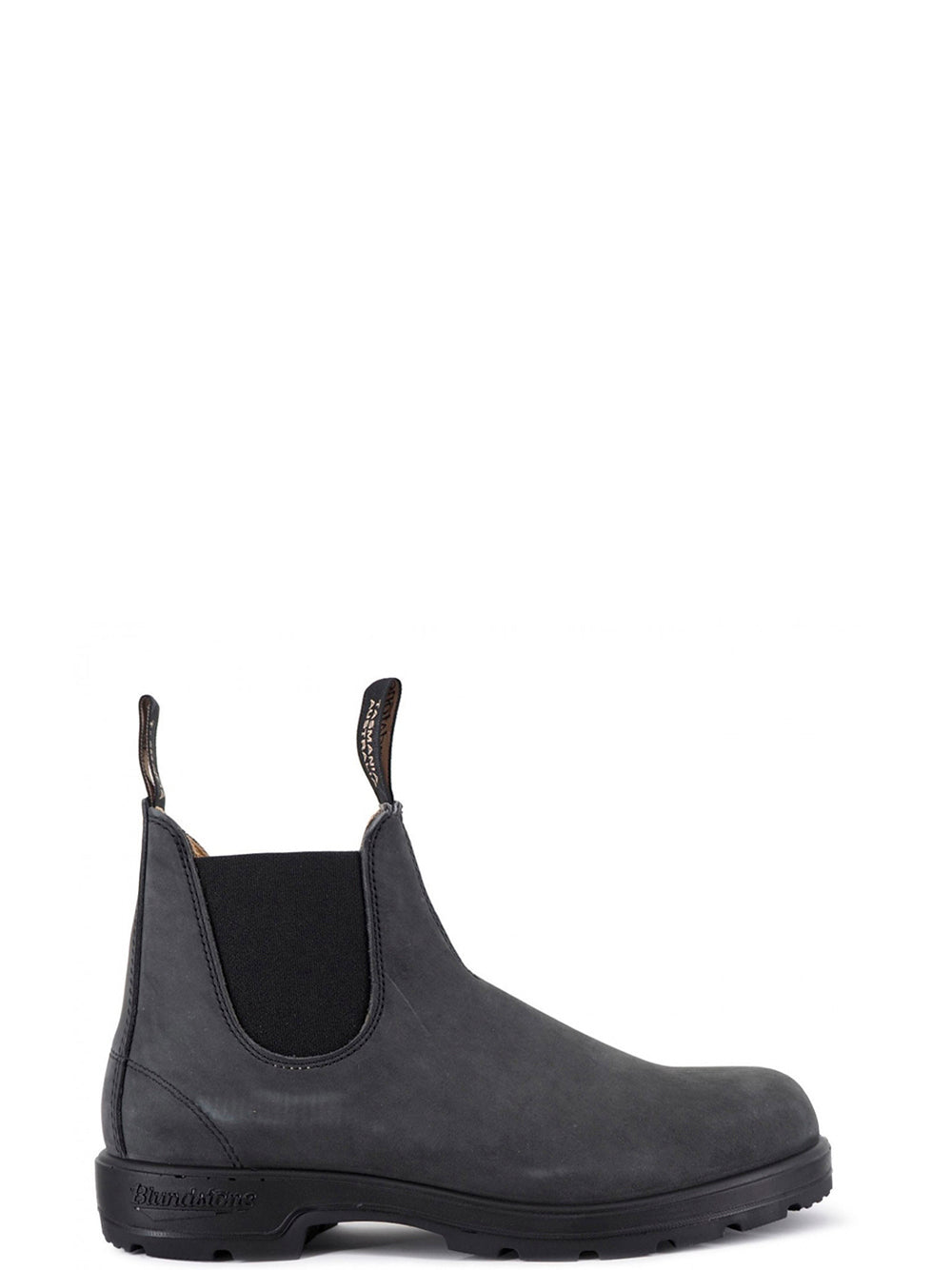 Stivaletti Uomo 587 Rustic Black Leather Nero