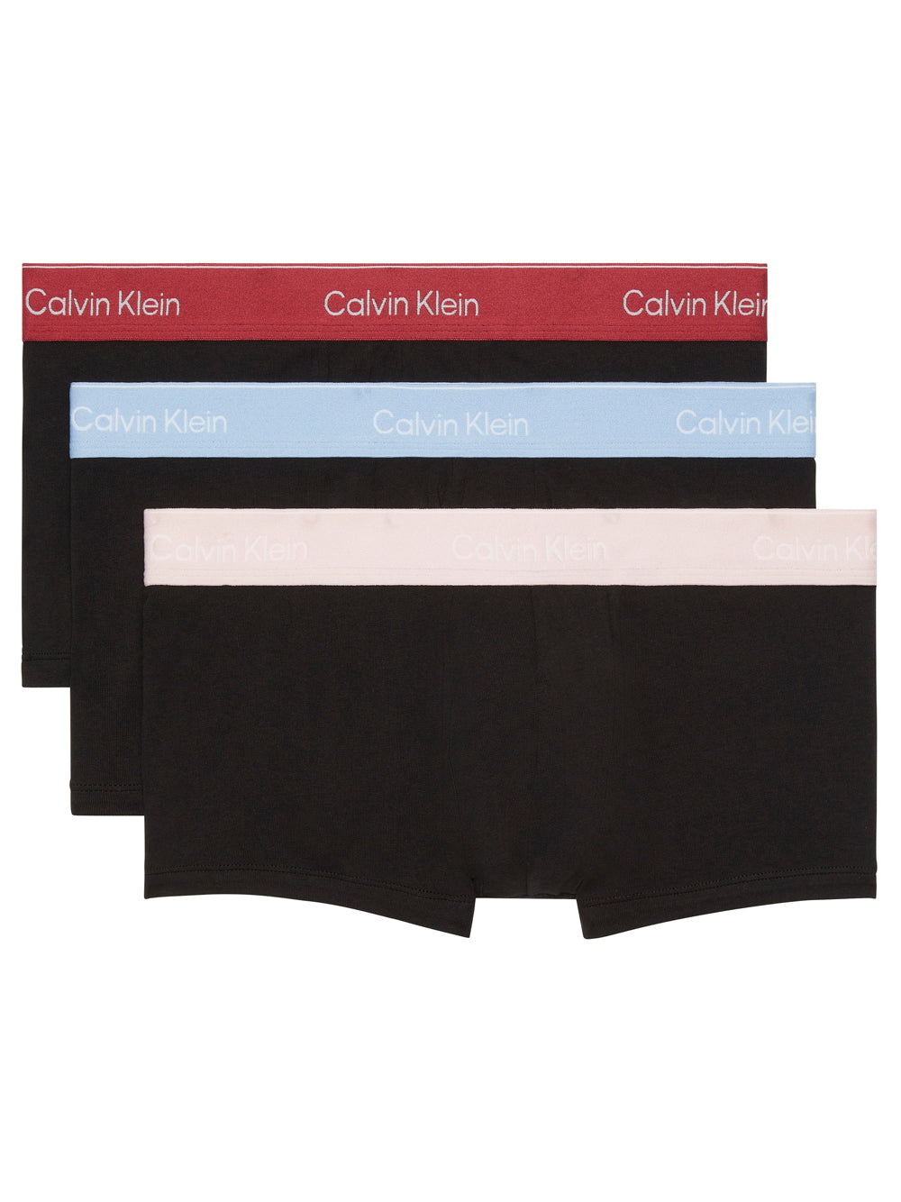 Calvin Klein Boxer Uomo Low Rise Trunk 3Pk Nero