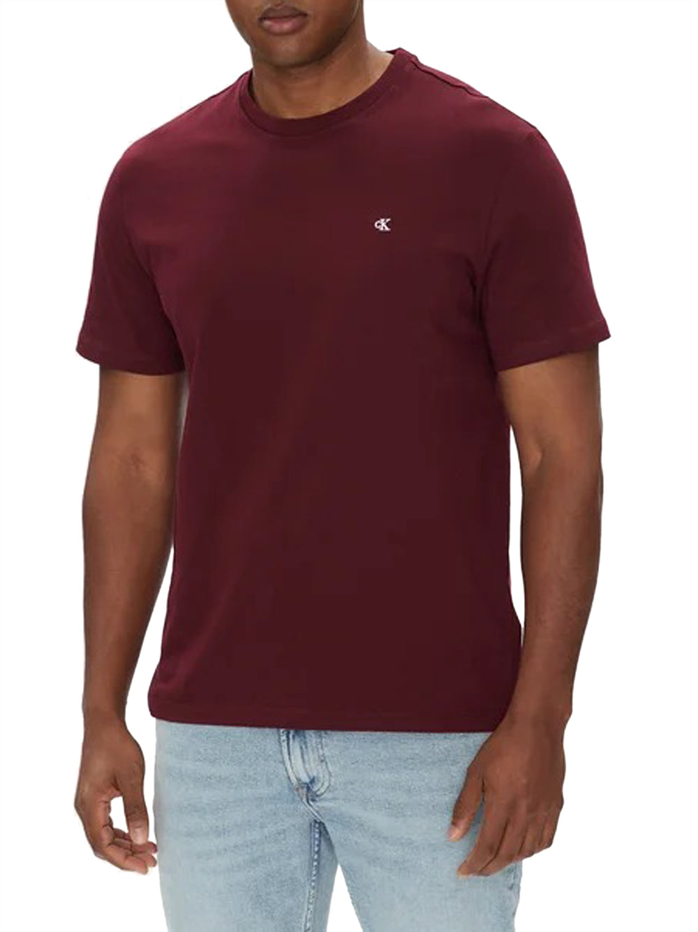 Calvin Klein T-shirt Uomo LV040HM265 Rosso