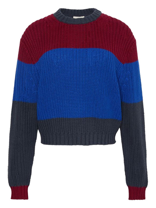 Calvin Klein Maglia Donna LV047D302G Bordeaux / Royal