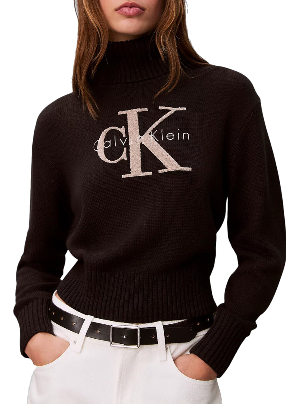 Calvin Klein Maglia Donna LV047D354G Nero