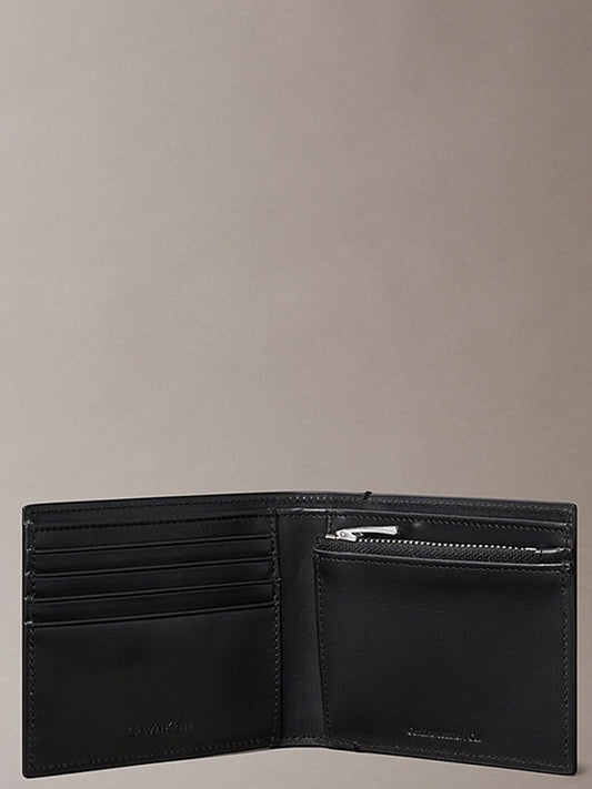 Portafoglio Uomo Plaque Billfold Nero