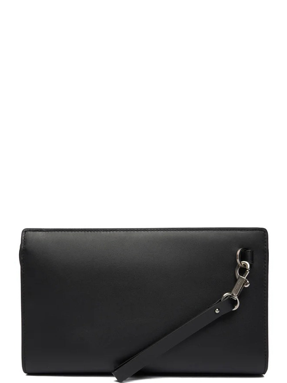 Calvin Klein Borsa Pochette Unisex Plaque Nero
