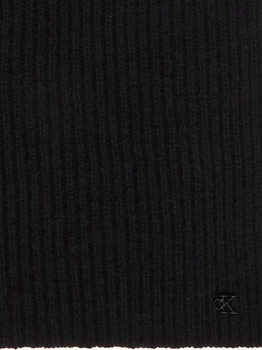 Calvin Klein Sciarpa Unisex LV04D8056G Nero