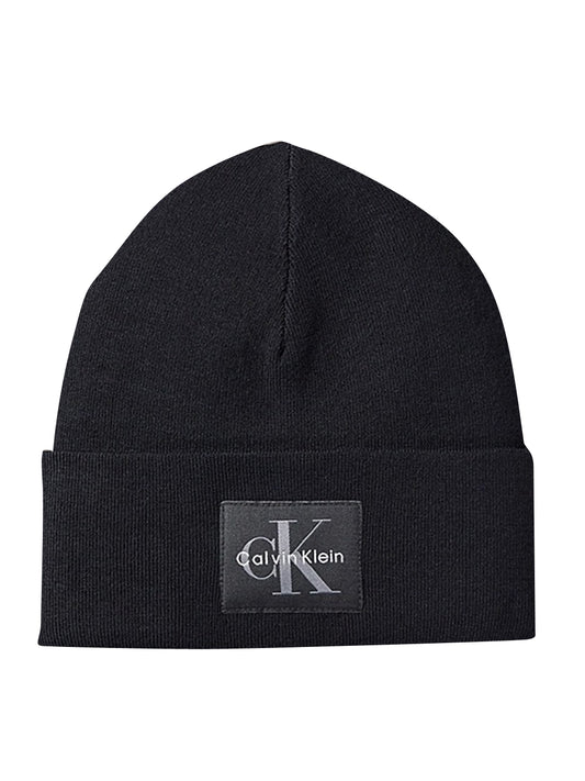 Calvin Klein Cappello Unisex Patch Beanie Nero