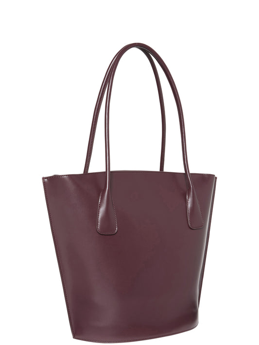 Calvin Klein Borsa a Mano Donna Medium Tote Bordeaux
