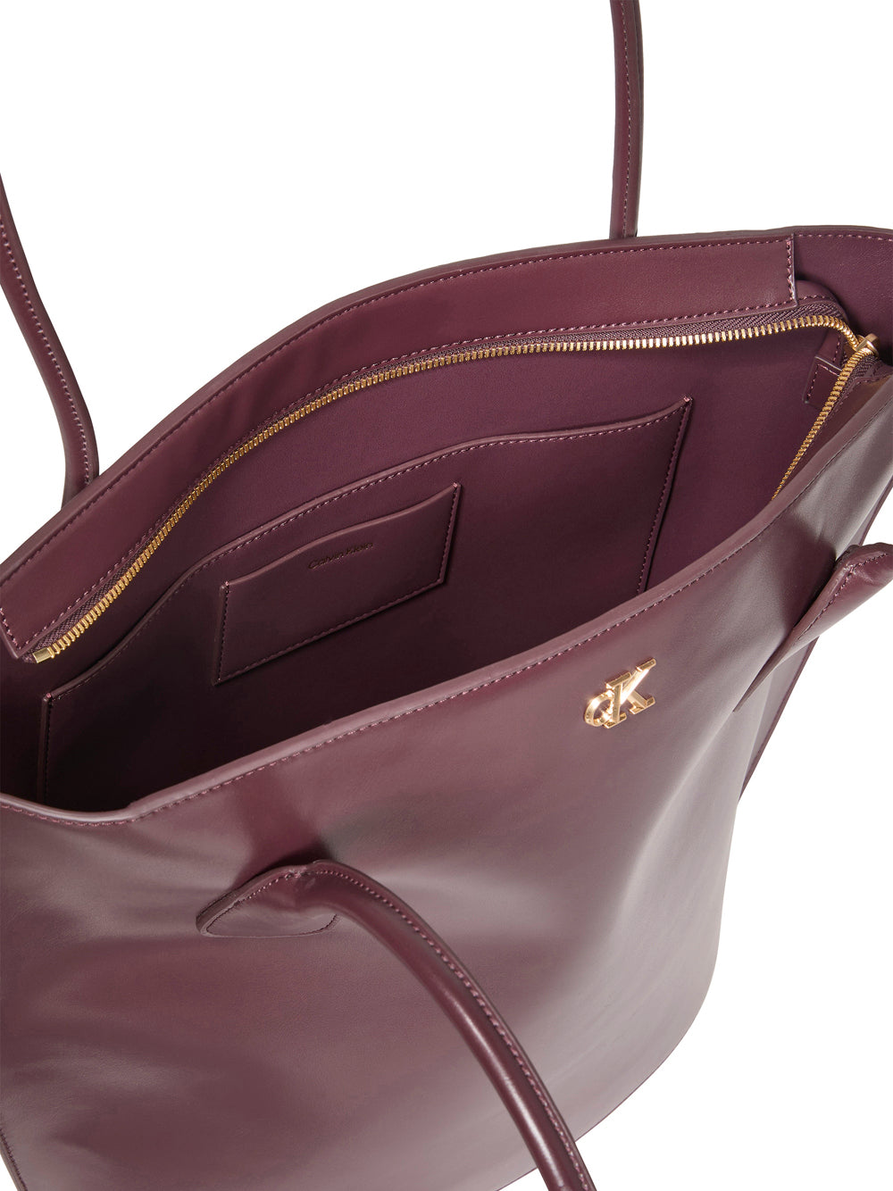 Calvin Klein Borsa a Mano Donna Medium Tote Bordeaux