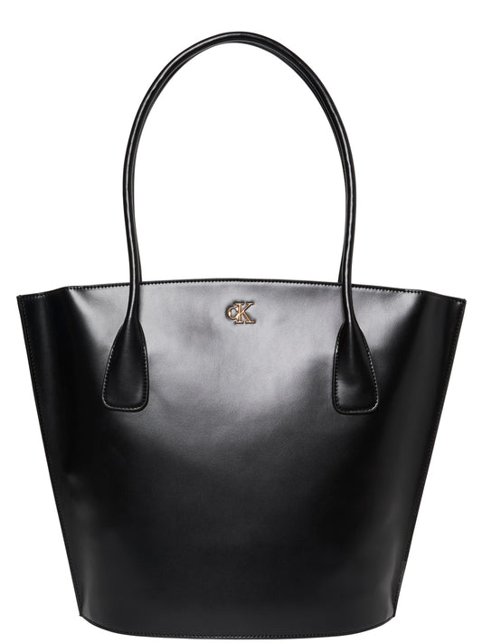 Calvin Klein Borsa a Mano Donna Medium Tote Nero