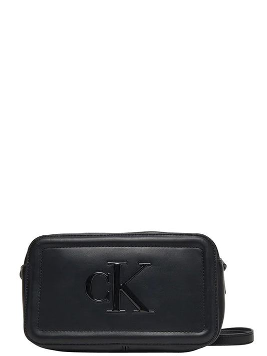 Calvin Klein Borsa a Spalla Donna Bold Camera Bag Nero