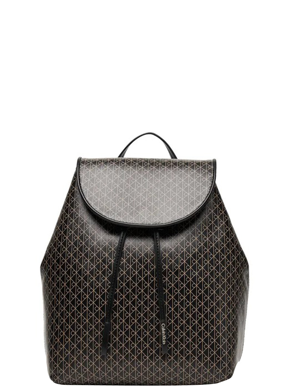 Calvin Klein Zaino Donna Flap Backpack Nero
