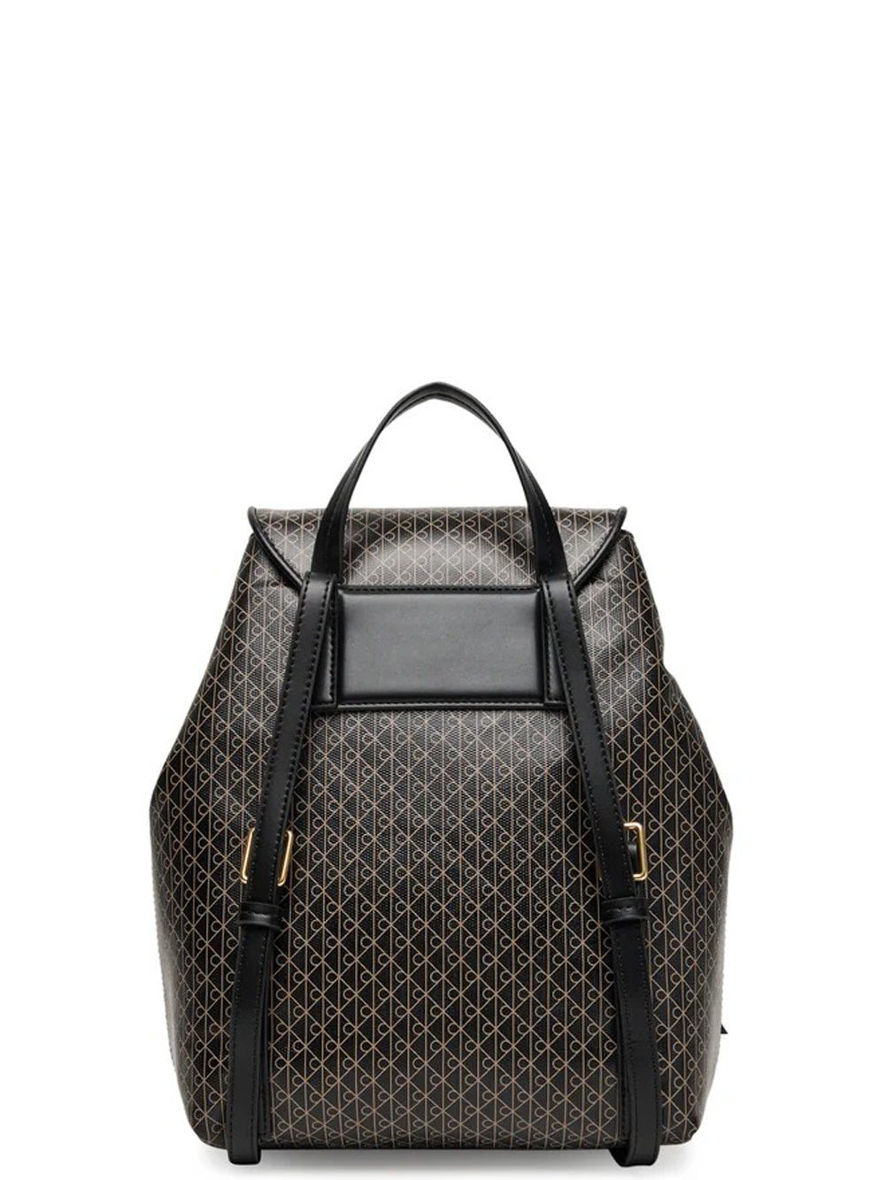 Calvin Klein Zaino Donna Flap Backpack Nero