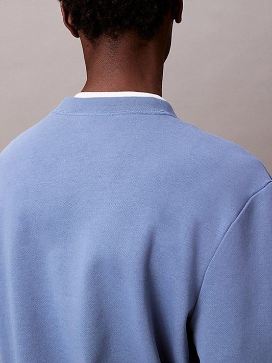 Calvin Klein Felpa Girocollo Uomo LV04RC273G Blu